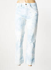 Jeans coupe droite bleu REIKO pour femme seconde vue
