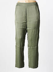 Pantalon droit vert PAKO LITTO pour femme seconde vue