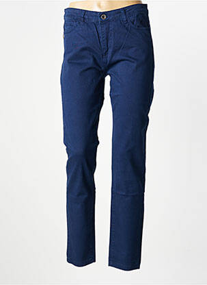 Pantalon slim bleu PAKO LITTO pour femme