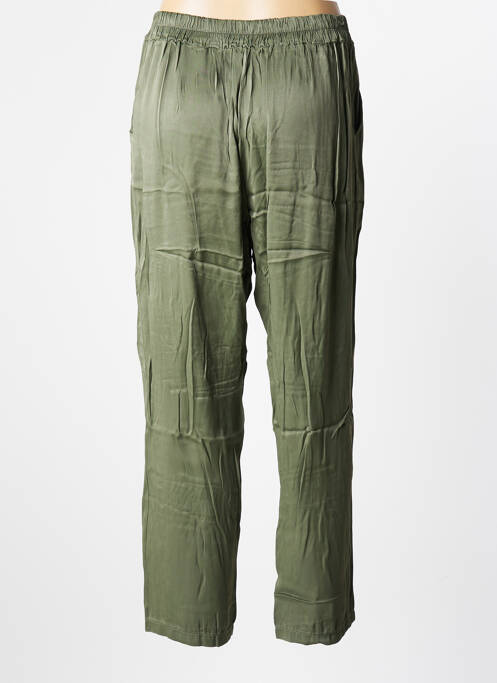 Pantalon droit taille haute taille haute vert PAKO LITTO femme