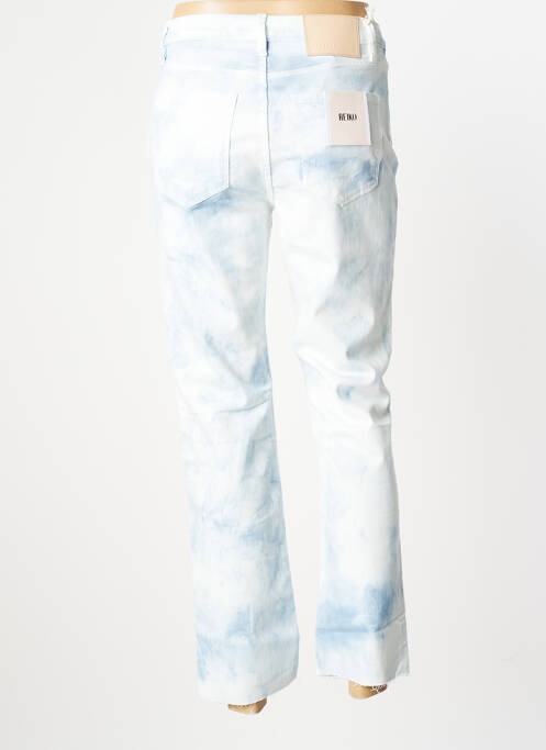 Jeans coupe droite bleu REIKO pour femme