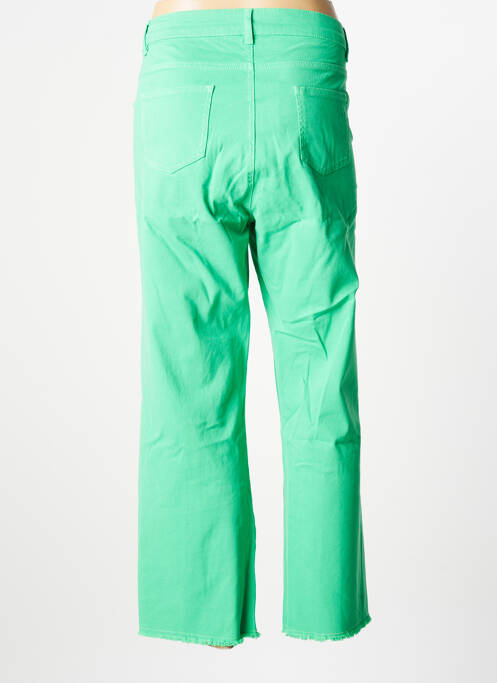 Pantalon 7/8 vert SIGNE NATURE pour femme