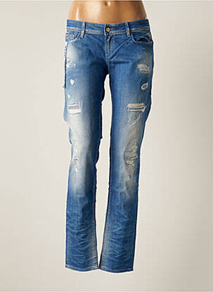 Jeans coupe slim slim taille basse bleu SALSA femme