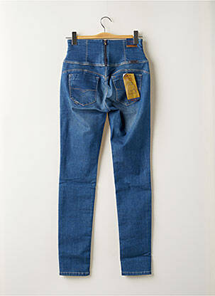 Jeans coupe slim slim taille haute bleu SALSA femme
