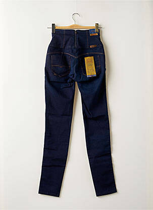 Jeans coupe slim slim taille haute bleu SALSA femme