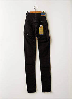 Jeans coupe slim slim taille haute noir SALSA femme