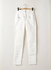 Jeans coupe slim blanc SALSA pour femme seconde vue