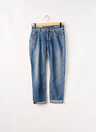 Jeans coupe droite stretch taille normale bleu REIKO femme