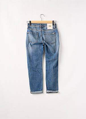 Jeans coupe droite stretch taille normale bleu REIKO femme