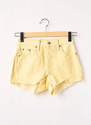 Short taille normale taille normale jaune LEVI'S femme