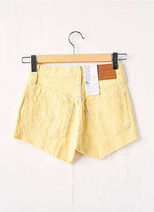 Short taille normale taille normale jaune LEVI'S femme
