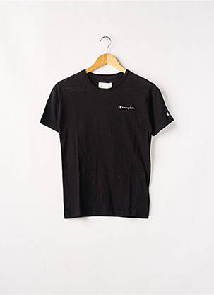 T-shirt noir CHAMPION pour garçon