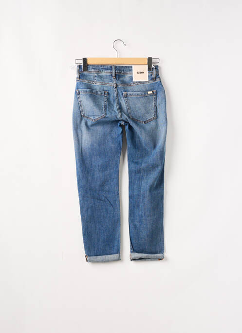 Jeans coupe droite stretch taille normale bleu REIKO femme