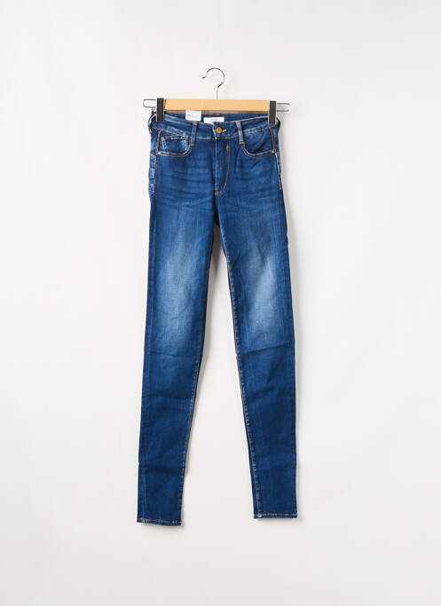 Jeans coupe slim bleu LE TEMPS DES CERISES pour femme