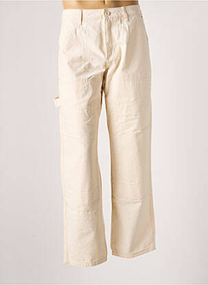 Pantalon droit taille normale taille normale beige ONLY&SONS homme