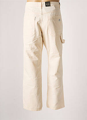 Pantalon droit taille normale taille normale beige ONLY&SONS homme