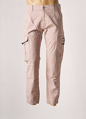 Pantalon cargo poches taille normale marron TOMMY HILFIGER homme