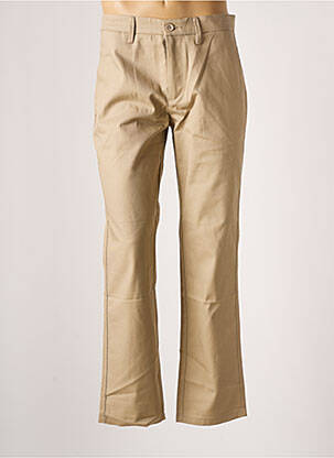 Pantalon droit taille normale taille normale marron ONLY&SONS homme