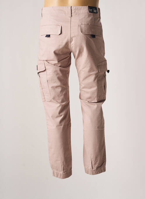 Pantalon cargo poches taille normale marron TOMMY HILFIGER homme