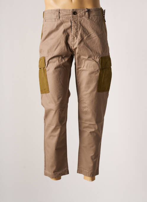 Pantalon cargo taille ajustable taille normale marron SCOTCH & SODA homme