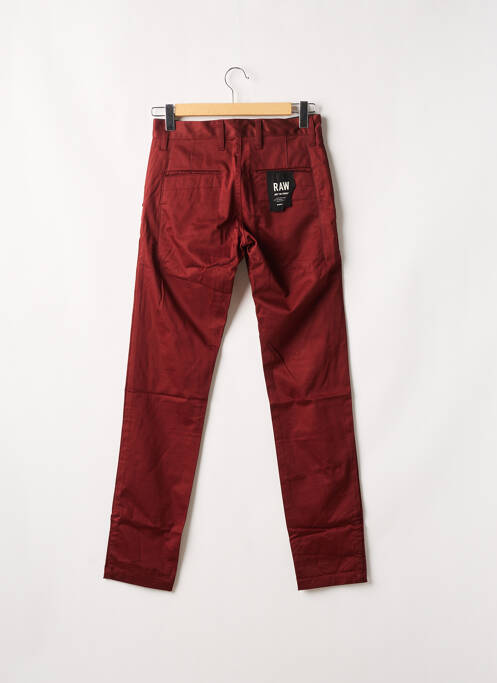 Pantalon chino rouge G STAR homme