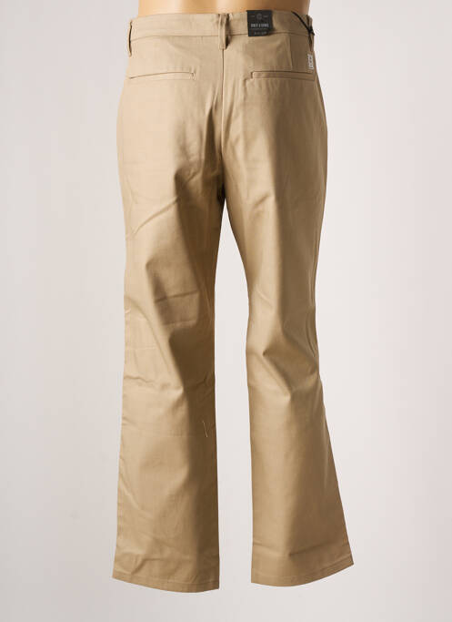 Pantalon droit marron ONLY&SONS pour homme