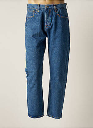 Jeans coupe droite fermeture boutonnée sur le devant taille normale bleu SCOTCH & SODA homme
