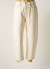 Jeans coupe large beige SCOTCH & SODA pour homme seconde vue