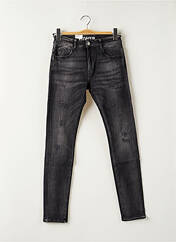 Jeans skinny noir LE TEMPS DES CERISES pour homme seconde vue