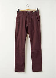 Pantalon chino stretch taille normale rouge DOCKERS homme
