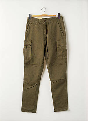 Pantalon cargo vert SALSA pour homme