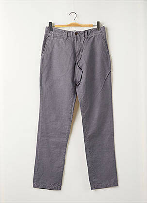 Pantalon chino gris FRANKLIN MARSHALL pour homme
