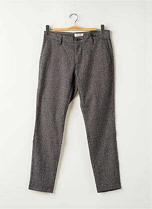 Pantalon chino gris ONLY&SONS pour homme
