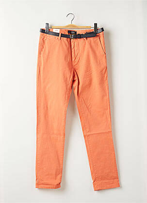 Pantalon chino orange SCOTCH & SODA pour homme