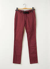 Pantalon chino rouge ELEVEN PARIS pour homme seconde vue