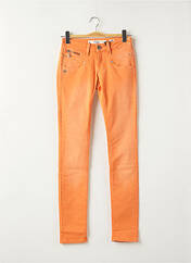 Pantalon slim orange FREEMAN T.PORTER pour femme seconde vue
