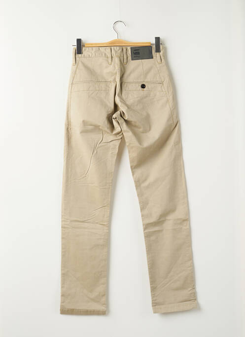 Pantalon chino beige G STAR pour homme