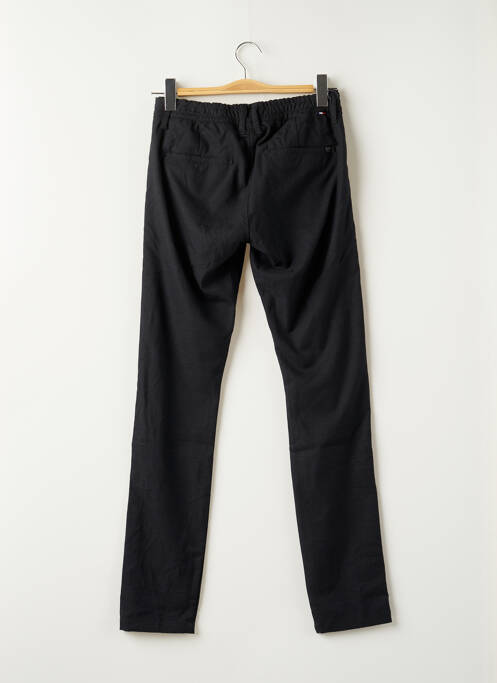 Pantalon chino noir LE TEMPS DES CERISES pour homme
