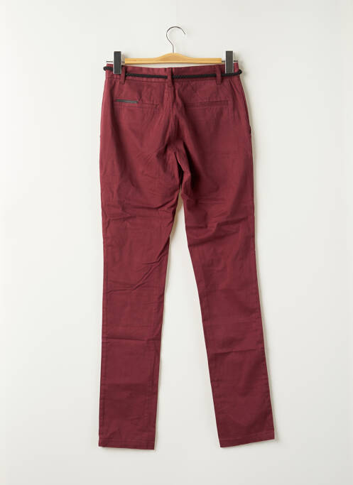 Pantalon chino rouge ELEVEN PARIS pour homme