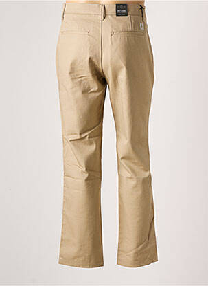 Pantalon droit taille normale taille normale beige ONLY&SONS homme