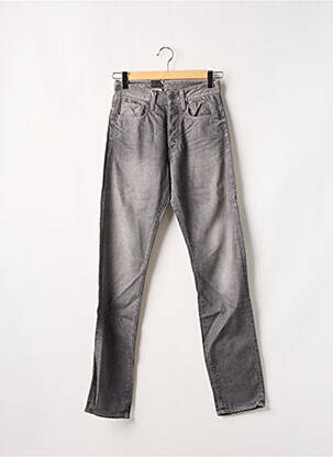 Jeans coupe slim fermeture boutonnée sur le devant taille normale gris G STAR homme