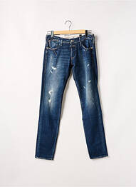 Jeans coupe slim slim taille normale bleu LE TEMPS DES CERISES homme