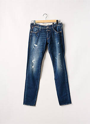 Jeans coupe slim slim taille normale bleu LE TEMPS DES CERISES homme