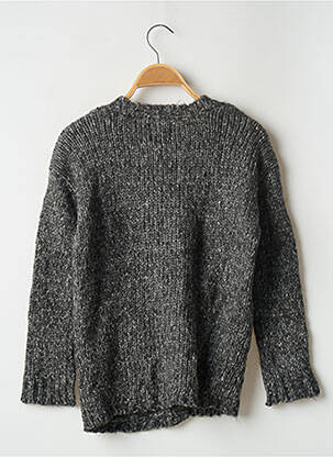 Gilet manches longues col v gris CHILLAROUND fille