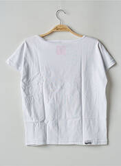 T-shirt blanc CHILLAROUND pour fille seconde vue