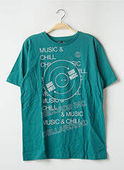 T-shirt vert CHILLAROUND pour garçon seconde vue