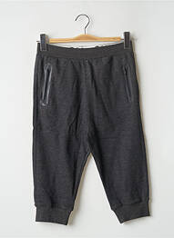 Pantacourt stretch taille élastique gris CHILLAROUND garcon