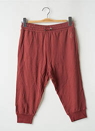 Pantacourt poches taille élastique rouge CHILLAROUND fille