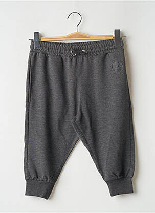 Pantacourt taille élastique taille élastique gris CHILLAROUND fille