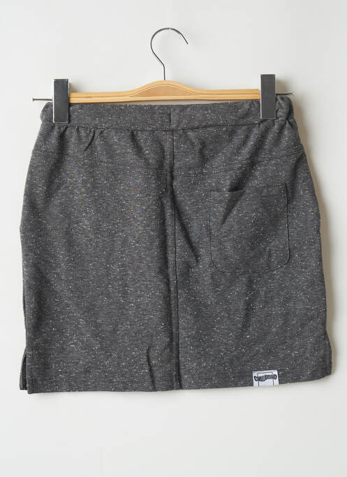 Jupe courte gris CHILLAROUND pour fille